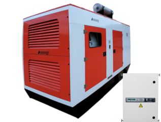 Азимут АД-640С-Т400-2РКМ50 в кожухе с АВР