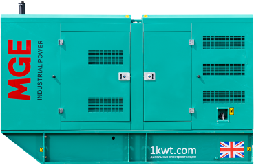 Дизельный генератор MGE P150CS в кожухе с АВР