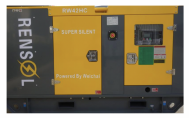 Дизельный генератор Rensol RW 50 HC в кожухе с АВР