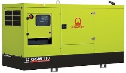 Дизельный генератор GSW 110 I в кожухе