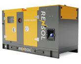 Дизельный генератор Rensol RW138HC в кожухе с АВР