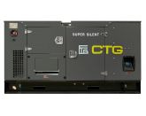 Дизельный генератор CTG 138YU в кожухе с АВР